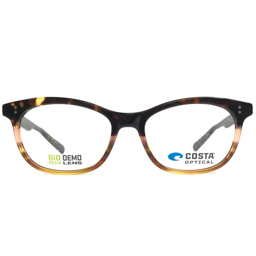 Costa Eyeglasses Frames MRA 110 242 Brown Tortoise Cat Eye Full Rim 51-17-140